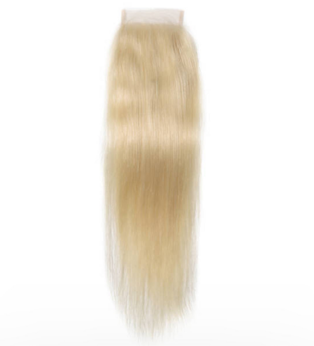 Transparent Blonde Closures